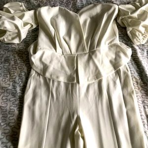 Ivory colored jumpsuit